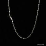 Load image into Gallery viewer, 2mm Japanese Platinum Rope Style Chain for Women JL PT CH 1426
