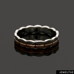 Load image into Gallery viewer, Platinum Rose Gold Love Bands Ring JL PT 1477

