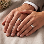 Load image into Gallery viewer, Plain Platinum Love Bands JL PT 132

