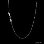 Load image into Gallery viewer, 1.25mm Platinum Figaro Chain for Women JL PT CH 1450

