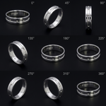 Load image into Gallery viewer, Plain Platinum Love Bands JL PT 132

