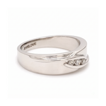 Load image into Gallery viewer, Designer Platinum Love Bands with Diamonds JL PT 152
