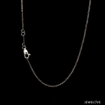 Load image into Gallery viewer, Platinum Rose Gold Figaro Tow-tone Chain for Women JL PT CH 1442
