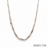 Load image into Gallery viewer, Men of Platinum | 3mm Linked Platinum Chain for Men JL PT CH 1459
