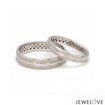 Load image into Gallery viewer, Platinum Love Bands JL PT 1449
