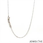 Load image into Gallery viewer, 1mm Figaro Platinum Chain for Women JL PT CH 1446
