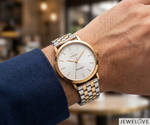 Load image into Gallery viewer, Platinum Rose Gold Couple Watch JL PT W-101
