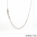 Load image into Gallery viewer, 1.25mm Platinum Chain for Women JL PT CH 1452
