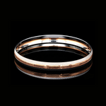 Load image into Gallery viewer, 8mm Platinum Rose Gold Kada for Men JL PTB 1383
