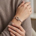 Load image into Gallery viewer, Progressive Loops Platinum Bracelet SJ PTB 107
