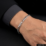 Load image into Gallery viewer, 4.5mm Platinum Bracelet for Men JL PTB 1287
