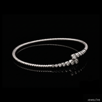 Load image into Gallery viewer, Evara Designer Platinum Diamond Bracelet for Women JL PTB 1266
