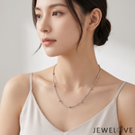 Load image into Gallery viewer, Box Chain with Platinum Balls for Women JL PT CH 1454
