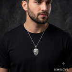 Load image into Gallery viewer, Platinum Lion Pendant for Men JL PT P LION
