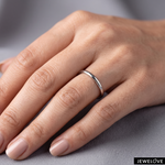 Load image into Gallery viewer, Classic 1.25mm Platinum Wedding Ring for Women SJ PTO 222-A
