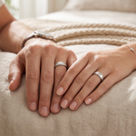Load image into Gallery viewer, Platinum Love Bands JL PT 124
