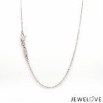 Load image into Gallery viewer, 1.25mm Platinum Chain for Women JL PT CH 1453

