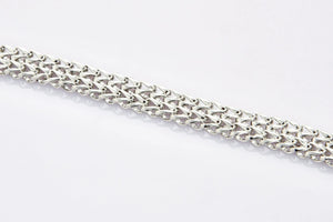 Heavy Platinum Bracelet for Men JL PTB 700   Jewelove.US