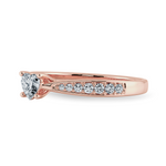 Load image into Gallery viewer, 50-Pointer Heart Cut Solitaire Diamond Shank 18K Rose Gold Ring JL AU 1281R-A   Jewelove.US
