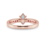 Load image into Gallery viewer, 70-Pointer Marquise Cut Solitaire Diamond Shank 18K Rose Gold Ring JL AU 1282R-B   Jewelove.US

