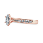Load image into Gallery viewer, 70-Pointer Marquise Cut Solitaire Diamond Shank 18K Rose Gold Ring JL AU 1282R-B   Jewelove.US
