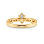 Load image into Gallery viewer, 70-Pointer Marquise Cut Solitaire Diamond Shank 18K Yellow Gold Ring JL AU 1282Y-B   Jewelove.US
