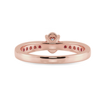 Load image into Gallery viewer, 70-Pointer Oval Cut Solitaire Diamond Shank 18K Rose Gold Ring JL AU 1283R-B   Jewelove.US
