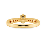 Load image into Gallery viewer, 70-Pointer Oval Cut Solitaire Diamond Shank 18K Yellow Gold Ring JL AU 1283Y-B   Jewelove.US
