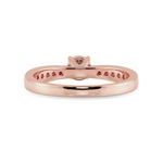 Load image into Gallery viewer, 50-Pointer Solitaire Diamond Shank 18K Rose Gold Ring JL AU 1286R-A   Jewelove.US

