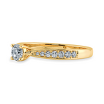 Load image into Gallery viewer, 50-Pointer Solitaire Diamond Shank 18K Yellow Gold Ring JL AU 1286Y-A   Jewelove.US
