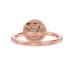 Load image into Gallery viewer, 1-Carat Solitaire Double Halo Diamond Shank 18K Rose Gold Ring JL AU 1302R-C   Jewelove.US
