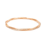 Load image into Gallery viewer, 18K Rose Gold Diamond Bracelet for Women JL AUB 104
