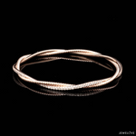 Load image into Gallery viewer, 18K Rose Gold Diamond Bracelet for Women JL AUB 104
