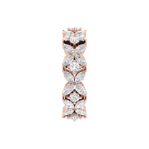 Designer 18K Rose Gold Diamond Ring for Women JL AU RD RN 9292R   Jewelove