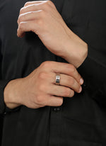 Load image into Gallery viewer, Diamond Platinum Ring for Men JL PT 1110   Jewelove.US
