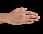 Load image into Gallery viewer, Designer Platinum &amp; Rose Gold Couple Rings JL PT 1129
