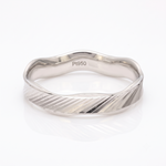 Load image into Gallery viewer, New Japanese Platinum Unisex Couple Rings JL PT 1154
