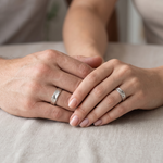 Load image into Gallery viewer, New Japanese Platinum Unisex Couple Rings JL PT 1154

