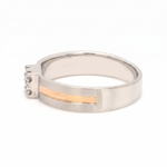 Load image into Gallery viewer, Platinum &amp; Rose Gold Diamond Ring for Men JL PT 1157
