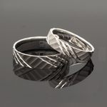 Load image into Gallery viewer, Platinum Love Bands for Couple JL PT 1307

