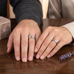 Load image into Gallery viewer, Platinum Love Bands JL PT 1322
