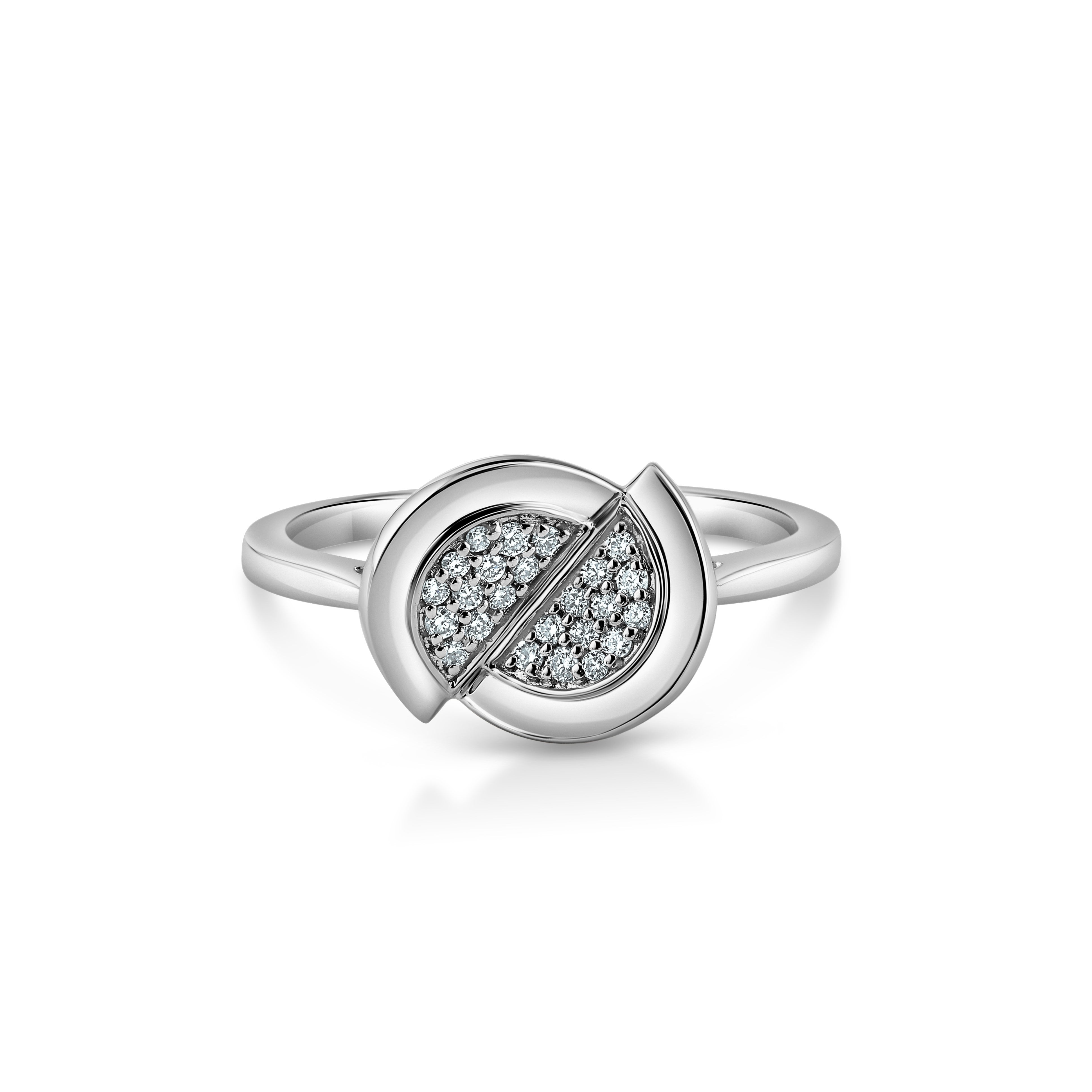 Evara platinum diamond ring Clearance