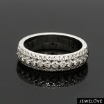Load image into Gallery viewer, Platinum Diamond Ring for Women JL PT 1429
