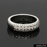 Load image into Gallery viewer, Platinum Diamond Ring for Women JL PT 1429
