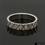 Load image into Gallery viewer, Designer Platinum Love Bands JL PT 1446
