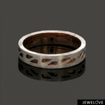 Load image into Gallery viewer, Platinum Love Bands with Rose Gold Ring JL PT 1447
