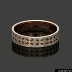 Load image into Gallery viewer, Platinum Love Bands with Rose Gold Ring JL PT 1451
