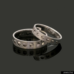 Load image into Gallery viewer, Platinum Love Bands JL PT 1452
