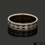 Load image into Gallery viewer, Platinum Love Bands with Rose Gold Ring JL PT 1453

