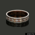Load image into Gallery viewer, Platinum Love Bands with Rose Gold Ring JL PT 1453
